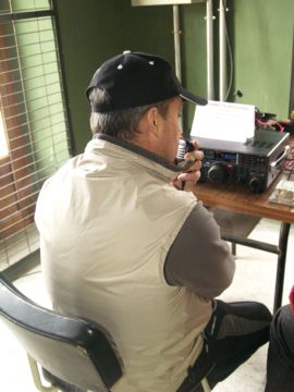 Emisión de la Unión de Radioaficionados de Segovia desde la ACART