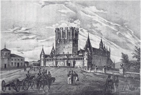 Alcázar de Segovia y cadetes