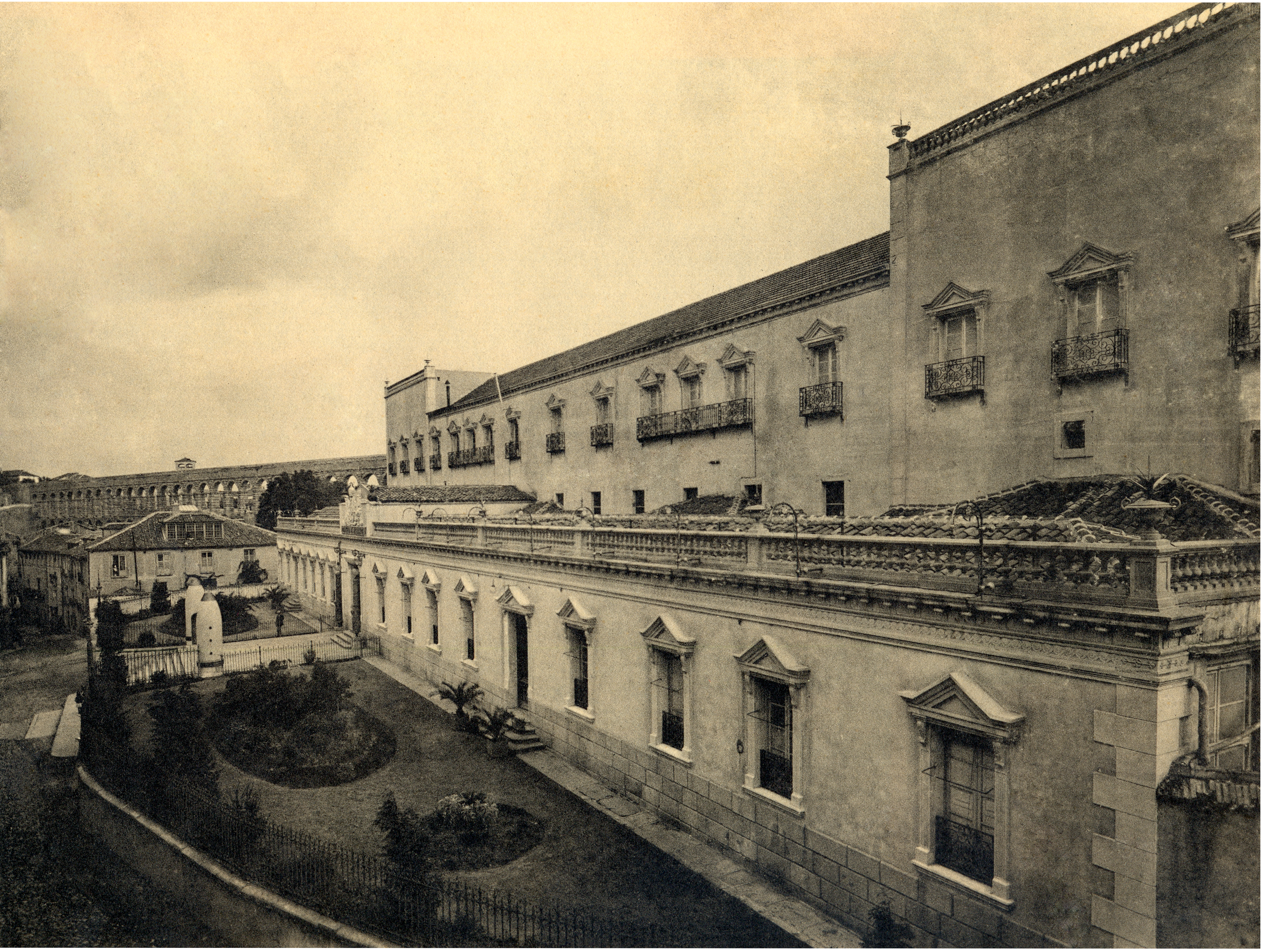 Fachada de San Francisco, 1920.